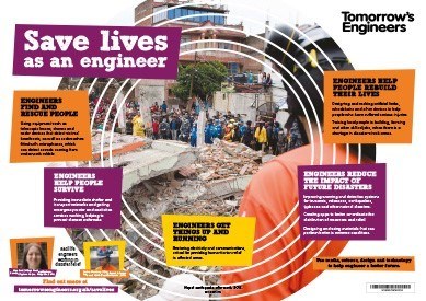 Thumb Leaflet Save Lives As An Engineer Poster