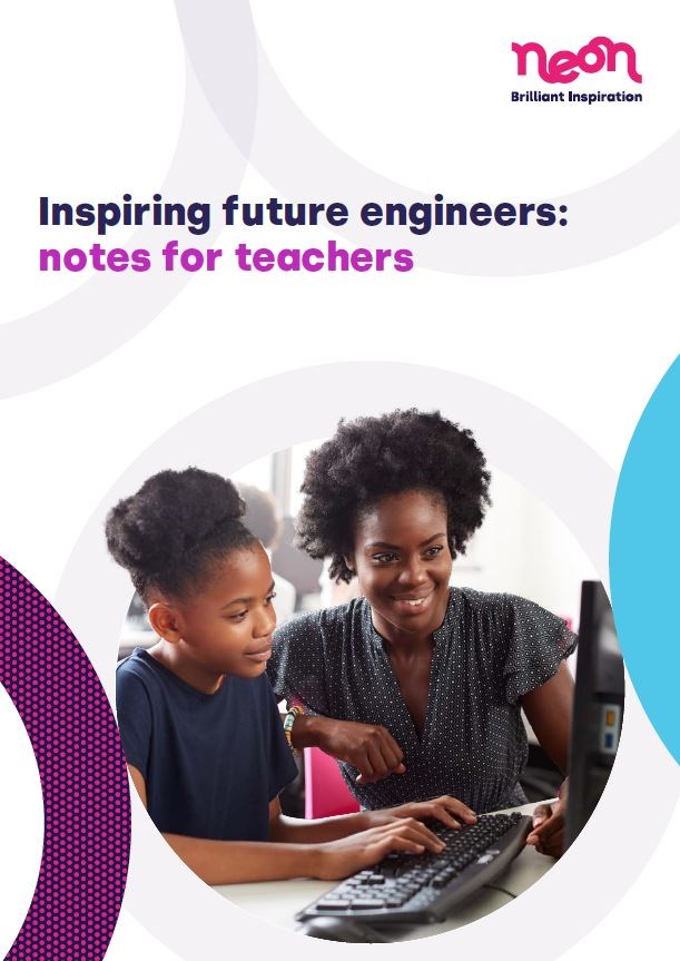 Inspiring Future Engineers Notes For Teachers Cover